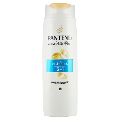Pantene Pro-V Linea Classica 3 in 1 Shampoo + Balsamo + Trattamento Active Nutri-Plex 250 ml